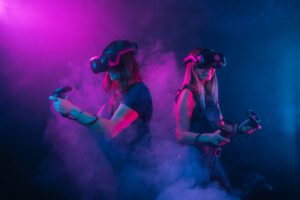 VR Game Virtual Arena Lasertag