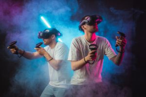 VR Game Virtual Arena Lasertag