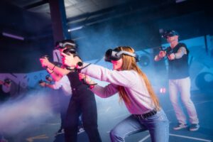 VR Game Virtual Arena Lasertag